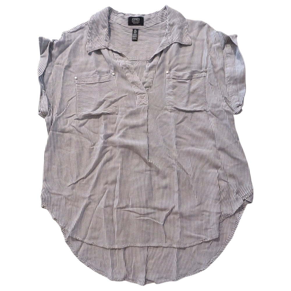 Women's Striped Short Sleeve Top